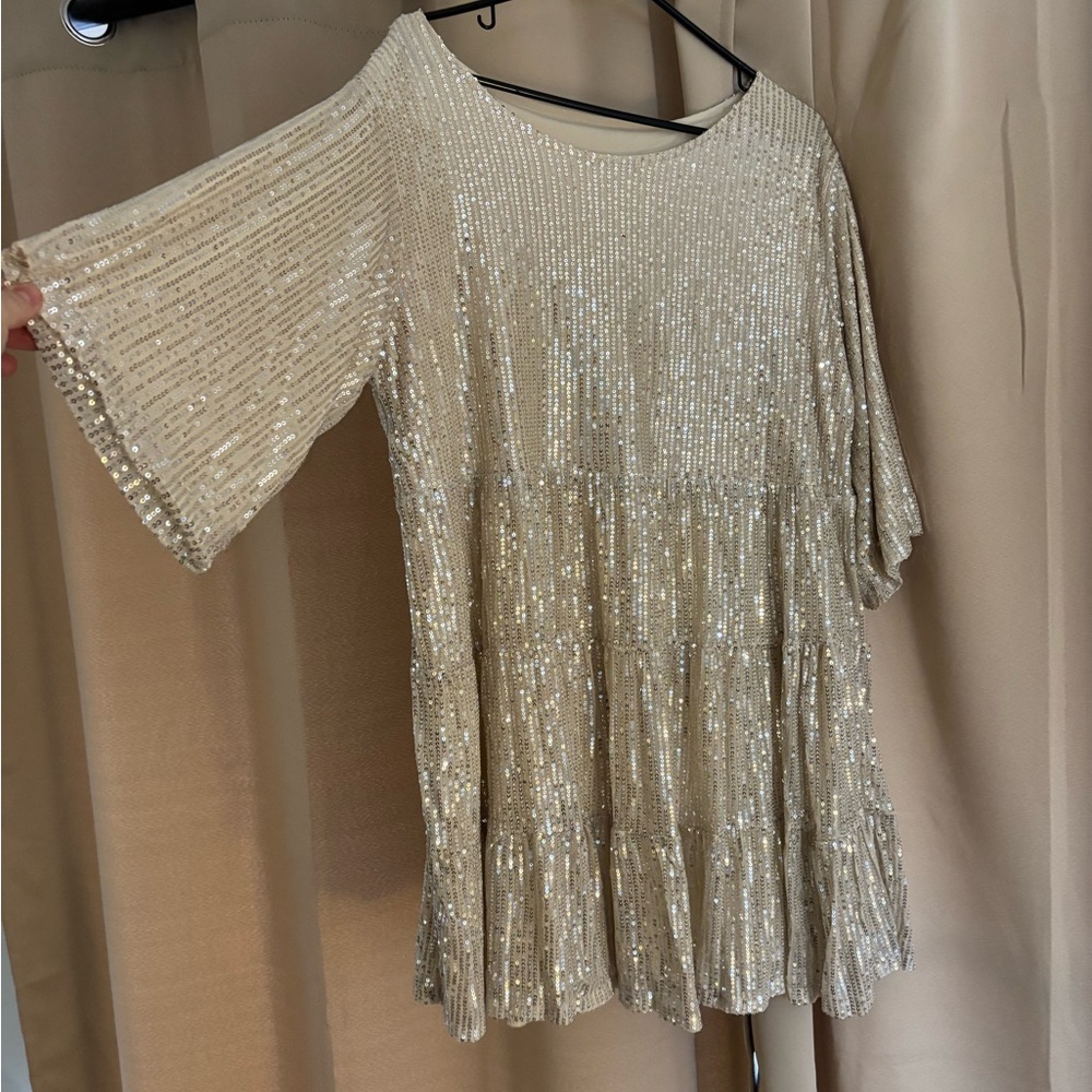 Gold Sparkly Dress